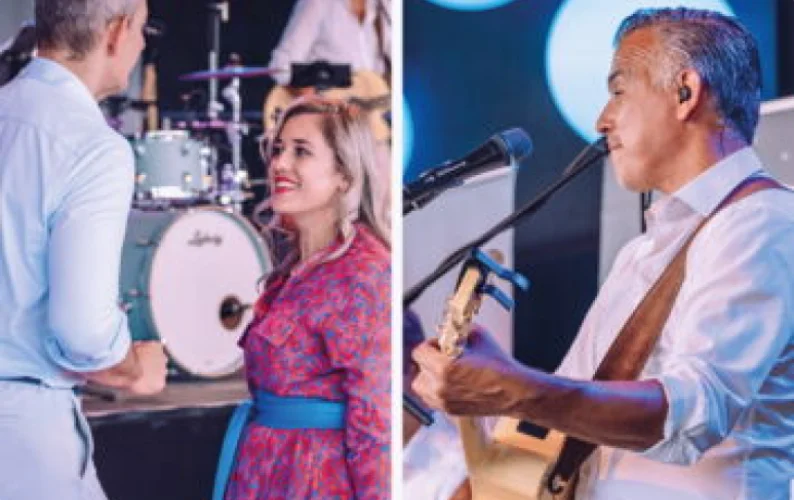 Musikalische Unterhaltung beim ROMA Sommerfest
