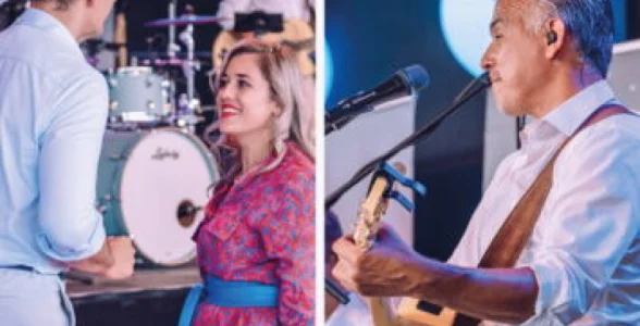 Musikalische Unterhaltung beim ROMA Sommerfest