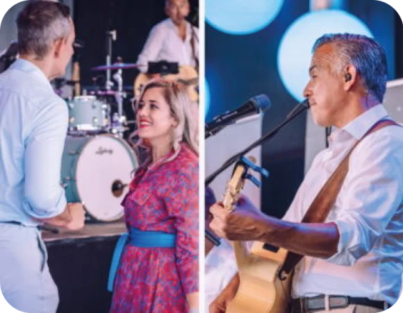 Musikalische Unterhaltung beim ROMA Sommerfest